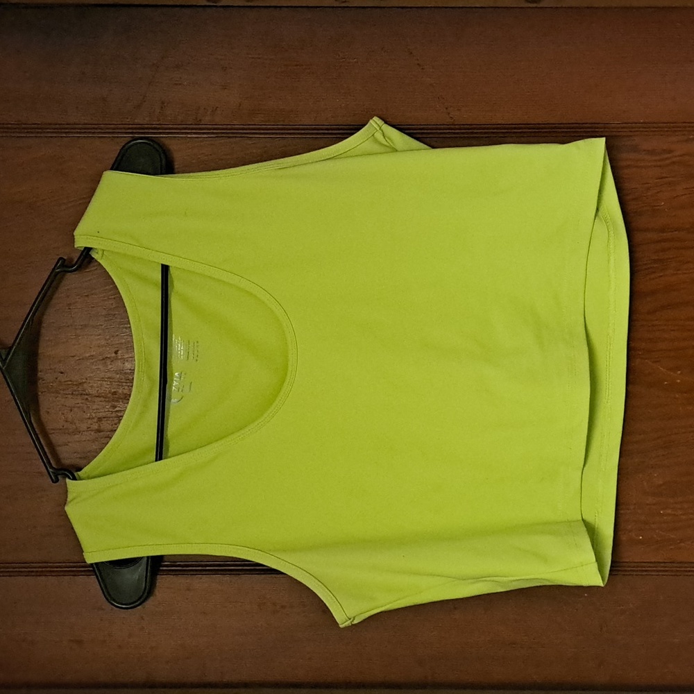 ZYIA Green High-Neck Stronger Tank